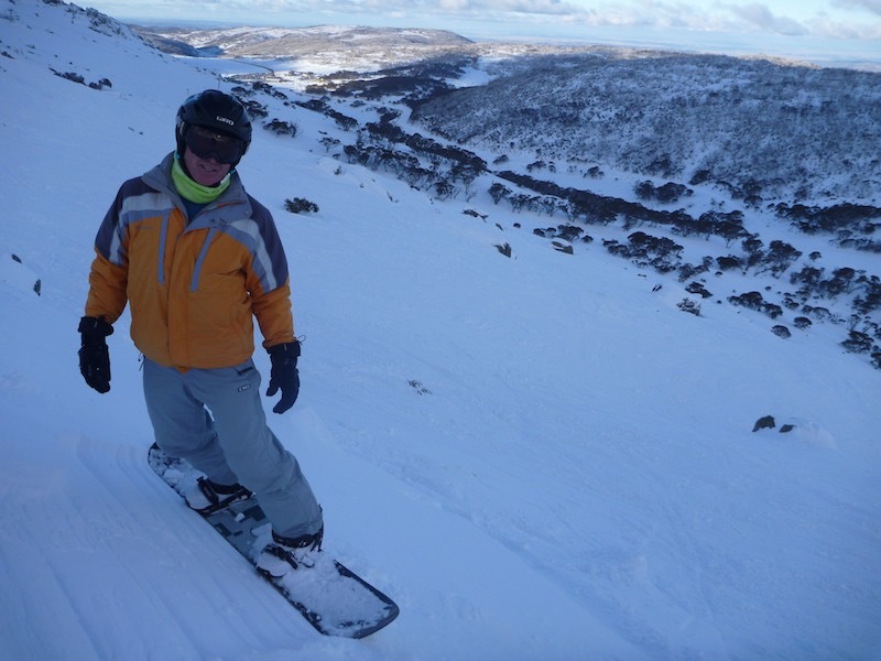 Gary Snowboarding